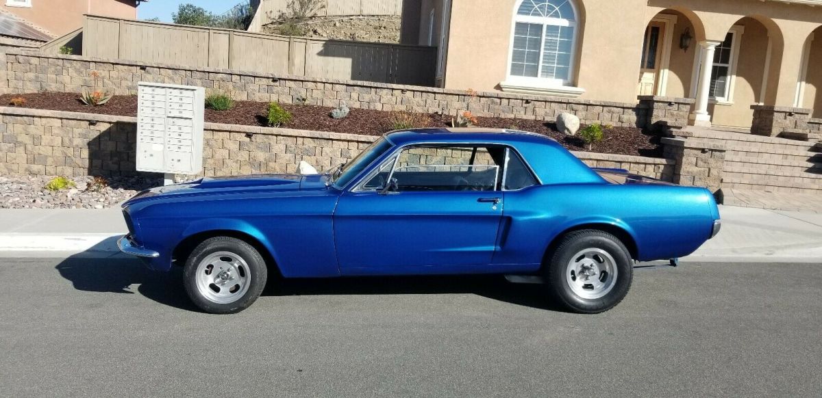 1967 Black Ford Mustang Coupe