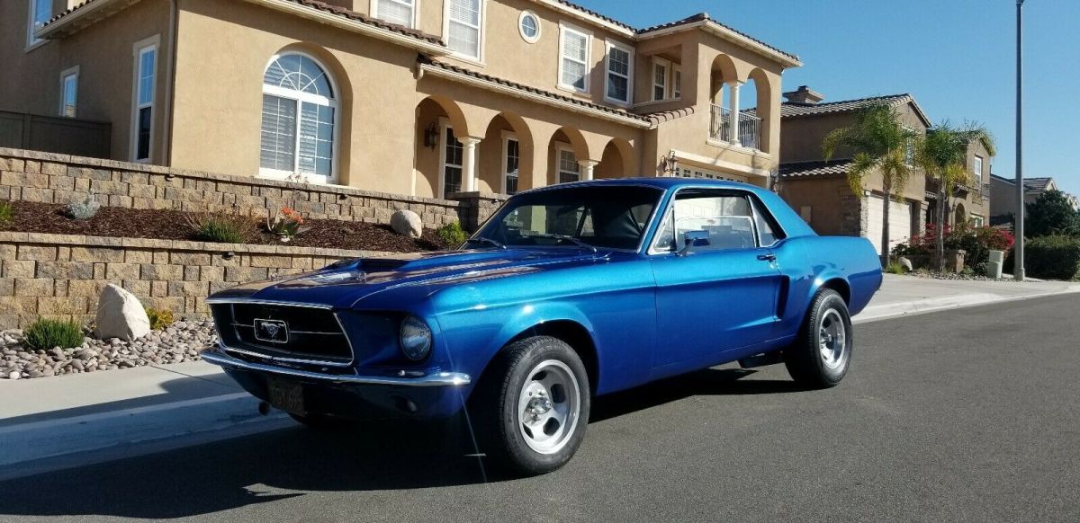 1967 Black Ford Mustang Coupe