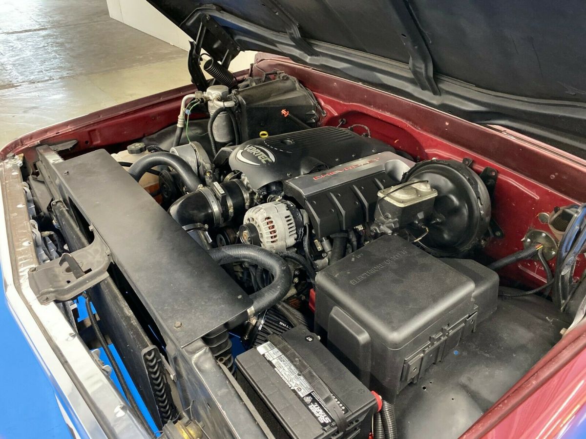 1969 Burgundy Chevrolet C-10