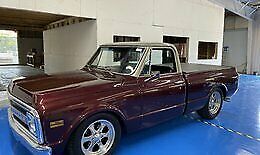 1969 Burgundy Chevrolet C-10