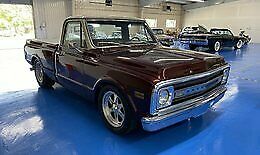 1969 Burgundy Chevrolet C-10