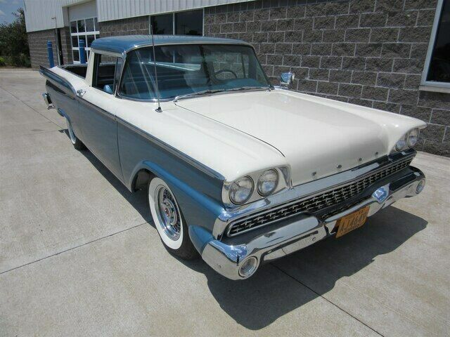 1959 Blue Ford Ranchero Truck