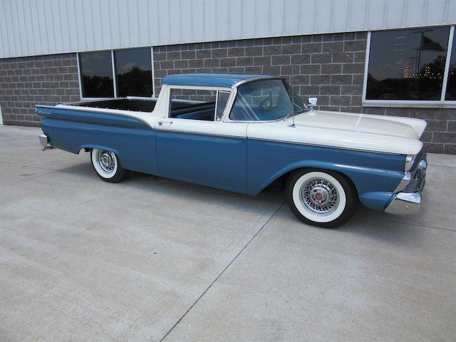 1959 Blue Ford Ranchero Truck