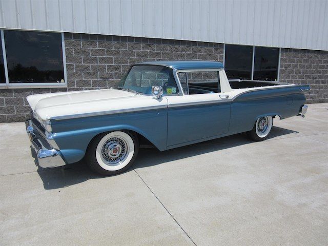 1959 Blue Ford Ranchero Truck