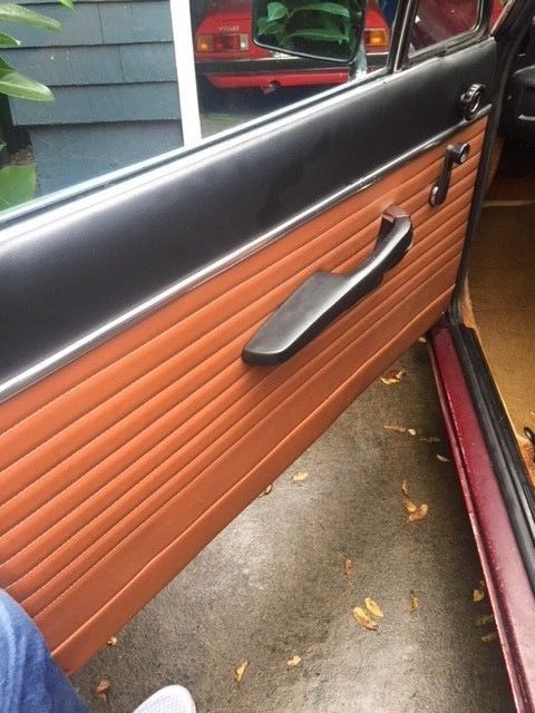 1973 Maroon BMW 2002 Coupe