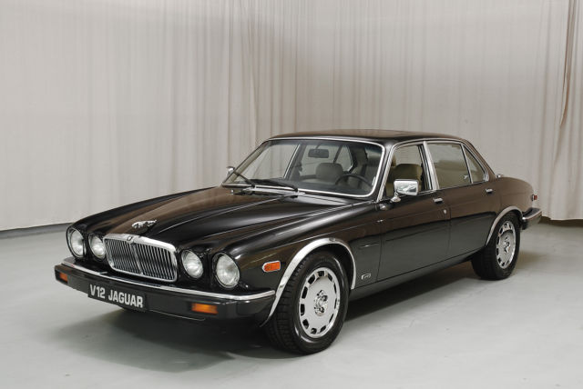 1987 Black Jaguar XJ12 Sedan