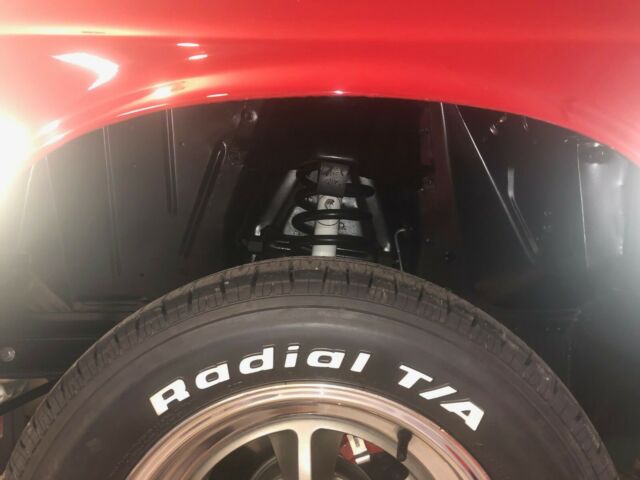 1969 Red Ford Mustang Convertible