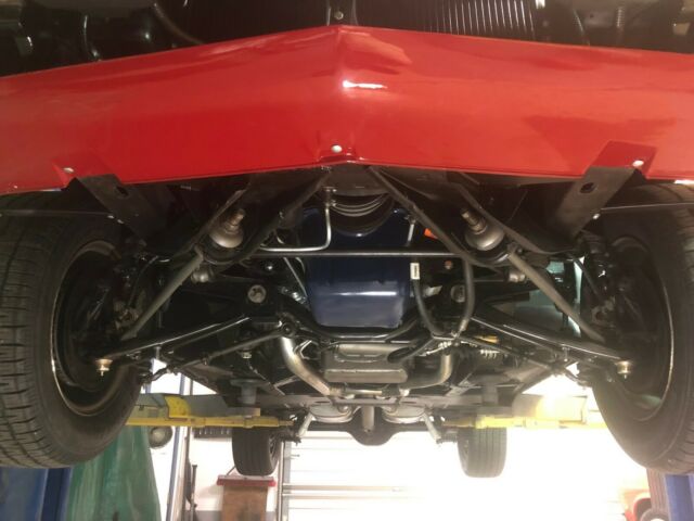 1969 Red Ford Mustang Convertible