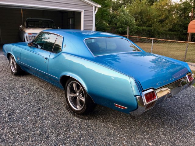 1972 Viking Blue Oldsmobile Cutlass Coupe