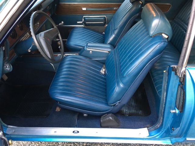 1972 Viking Blue Oldsmobile Cutlass Coupe