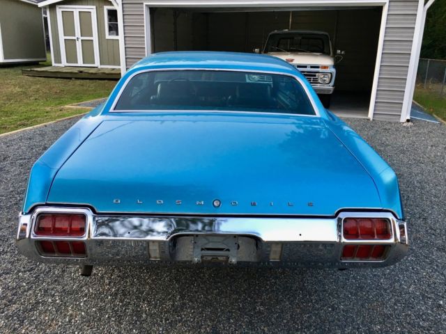 1972 Viking Blue Oldsmobile Cutlass Coupe