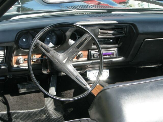 1969 Black Pontiac GTO Convertible