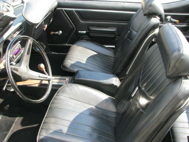 1969 Black Pontiac GTO Convertible