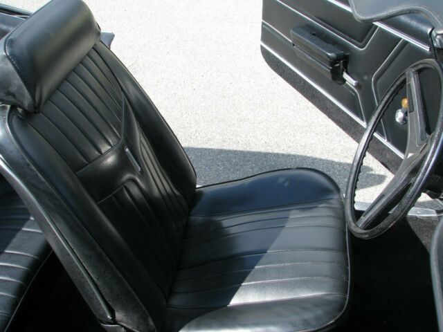 1969 Black Pontiac GTO Convertible