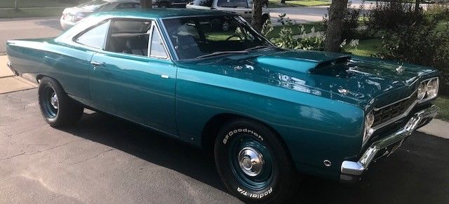 1968 Blue Plymouth Road Runner Coupe
