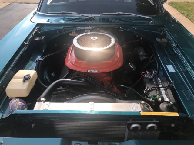 1968 Blue Plymouth Road Runner Coupe