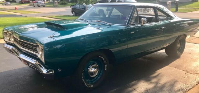1968 Blue Plymouth Road Runner Coupe