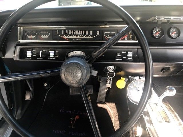 1968 Blue Plymouth Road Runner Coupe