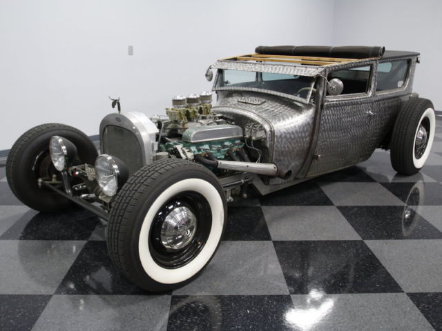 1930 Red Ford Streetrod Sedan