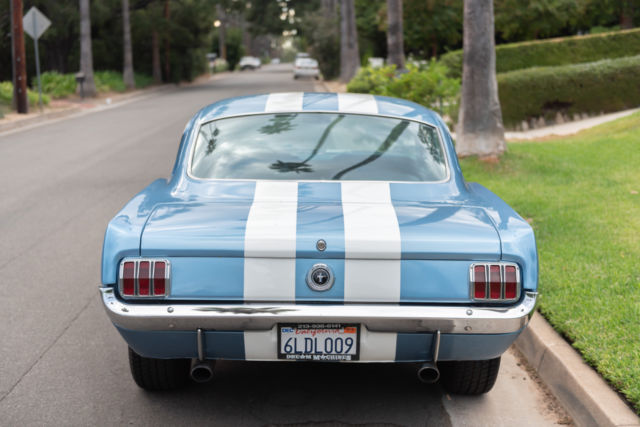 1965 Blue Ford Mustang Fastback
