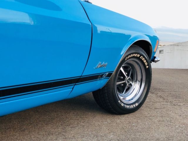 1970 Blue Ford Mustang Convertible