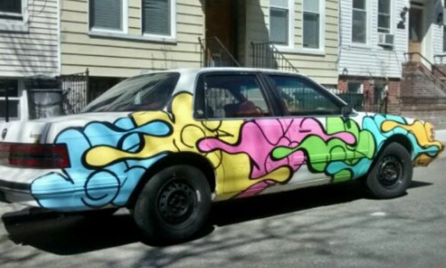 1992 White / Multi-Color Buick Century