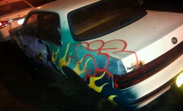 1992 White / Multi-Color Buick Century