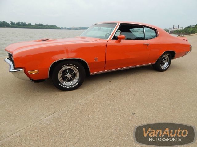 1972 Orange Buick Skylark Coupe