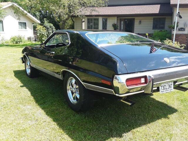 1973 Black Ford Torino Hardtop