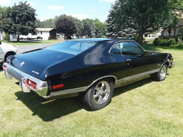 1973 Black Ford Torino Hardtop