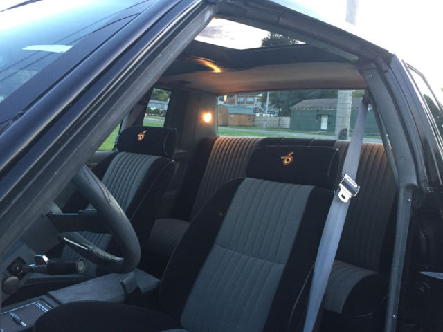 1985 Black Buick Grand National Coupe
