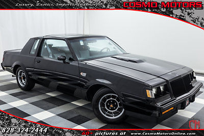 1987 Black Buick Regal Coupe