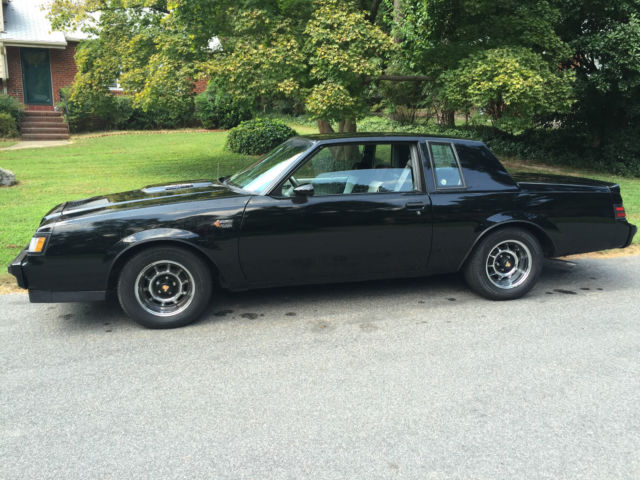1987 Black Buick Grand National