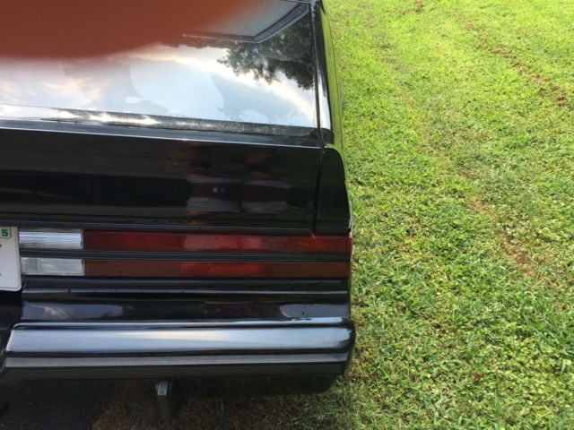 1987 Black Buick Grand National