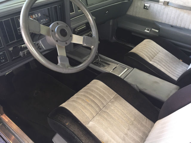 1987 Black Buick Grand National