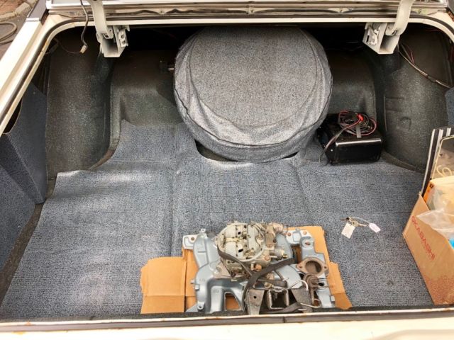 1968 White Pontiac Grand Prix Coupe