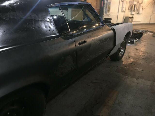 1972 Black Pontiac Grand Prix Coupe