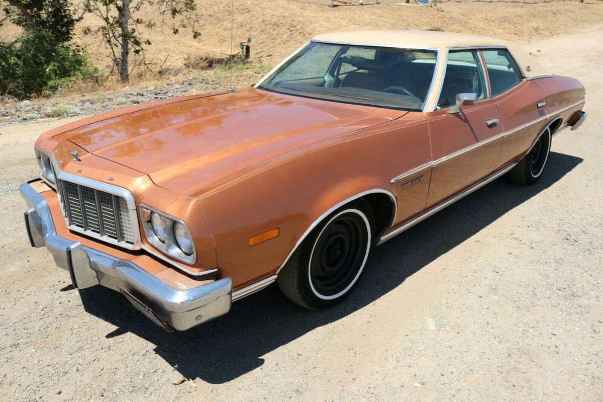 1974 Brown Ford Torino Sedan