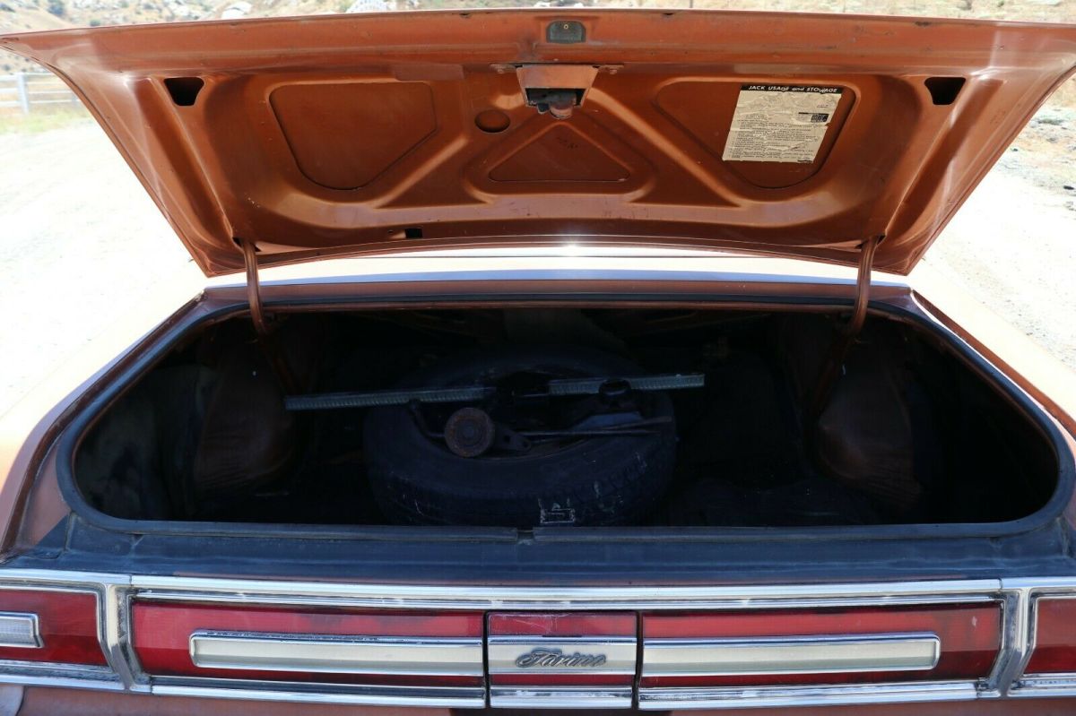 1974 Brown Ford Torino Sedan