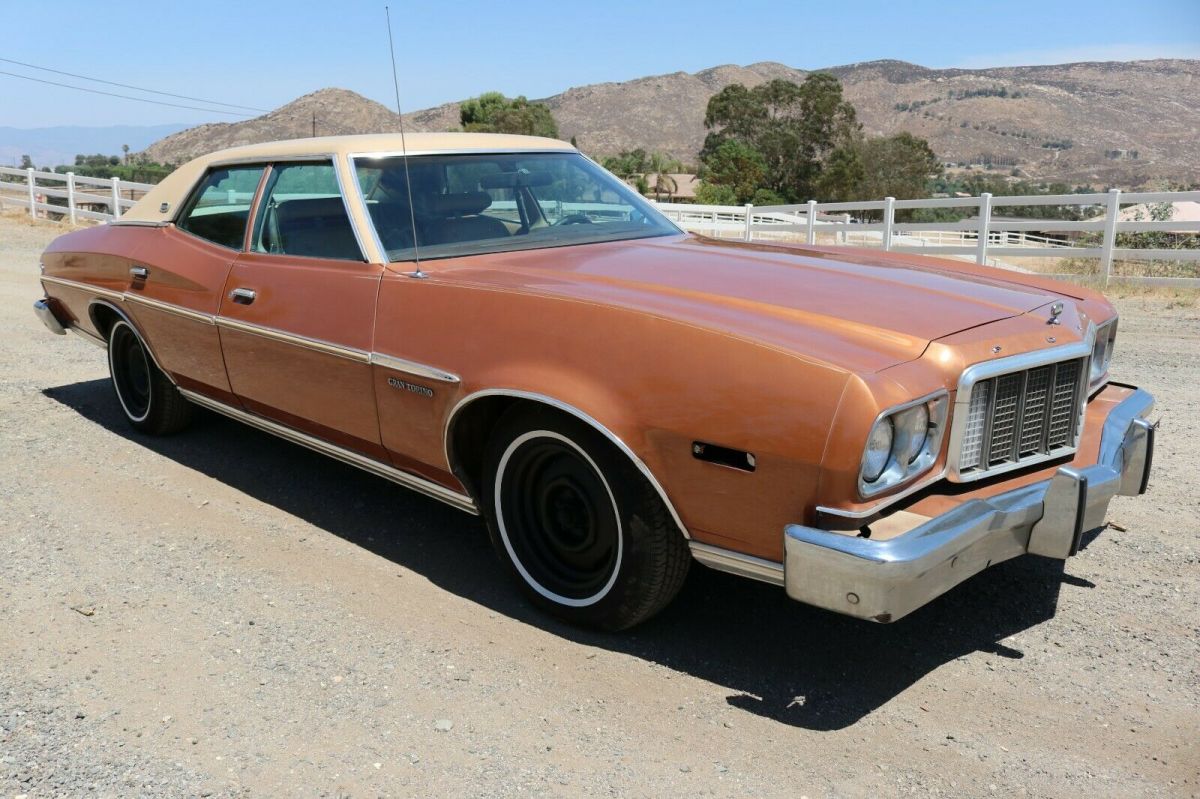 1974 Brown Ford Torino Sedan