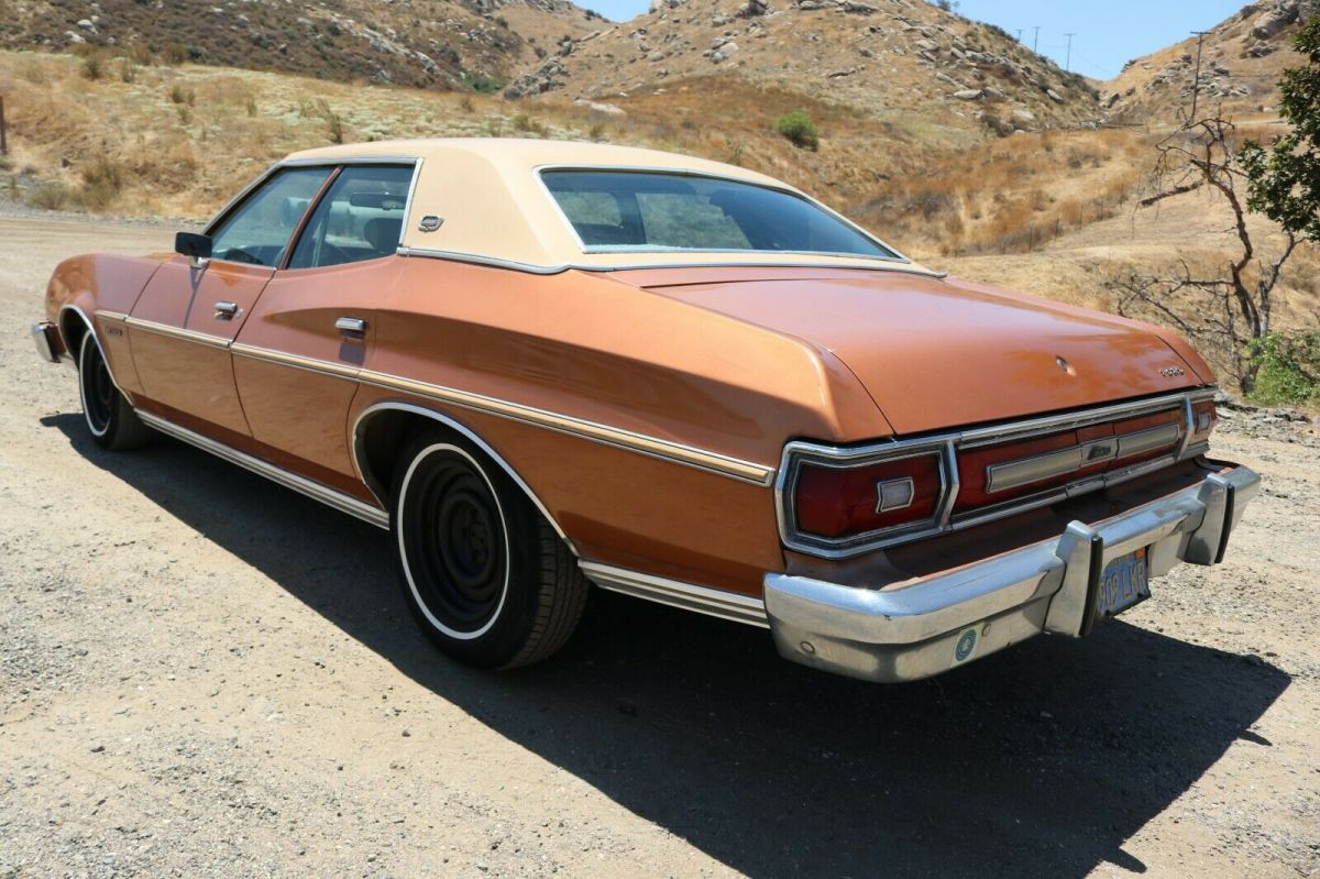 1974 Brown Ford Torino Sedan