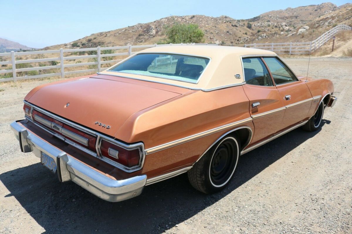 1974 Brown Ford Torino Sedan
