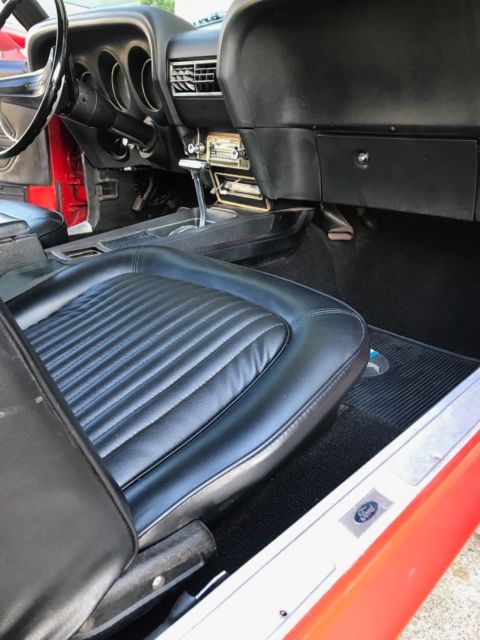 1969 Red Ford Mustang Coupe