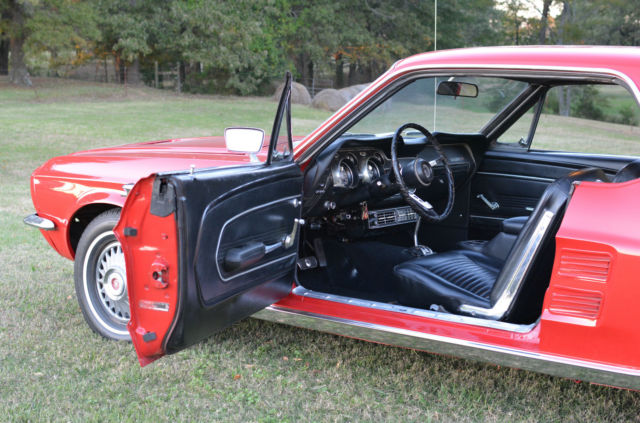 1967 CANDY APPLE RED Ford Mustang Coupe