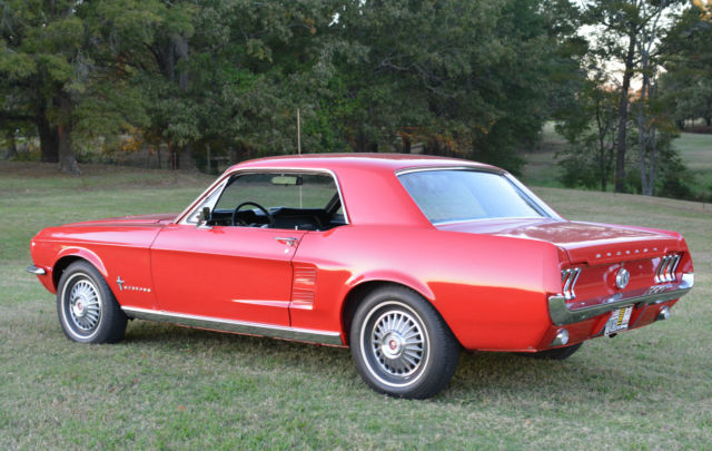 1967 CANDY APPLE RED Ford Mustang Coupe
