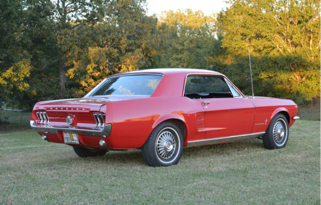 1967 CANDY APPLE RED Ford Mustang Coupe