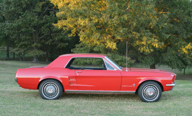 1967 CANDY APPLE RED Ford Mustang Coupe