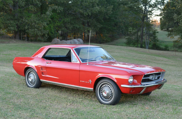 1967 CANDY APPLE RED Ford Mustang Coupe