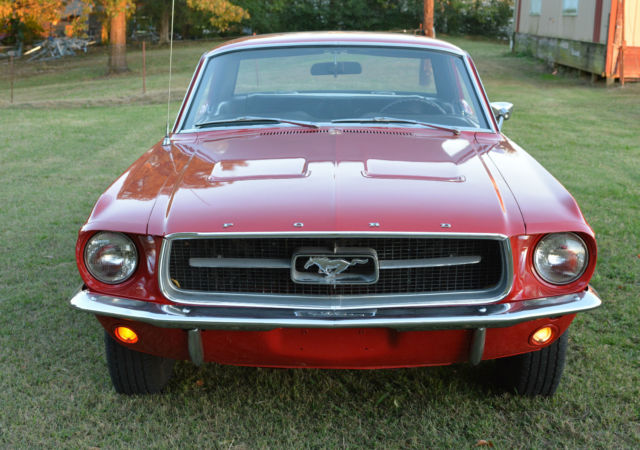1967 CANDY APPLE RED Ford Mustang Coupe