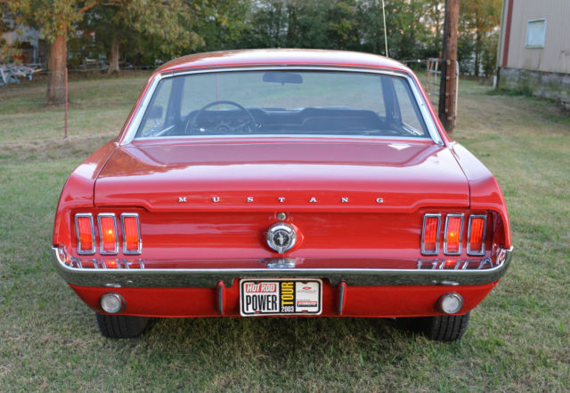 1967 CANDY APPLE RED Ford Mustang Coupe